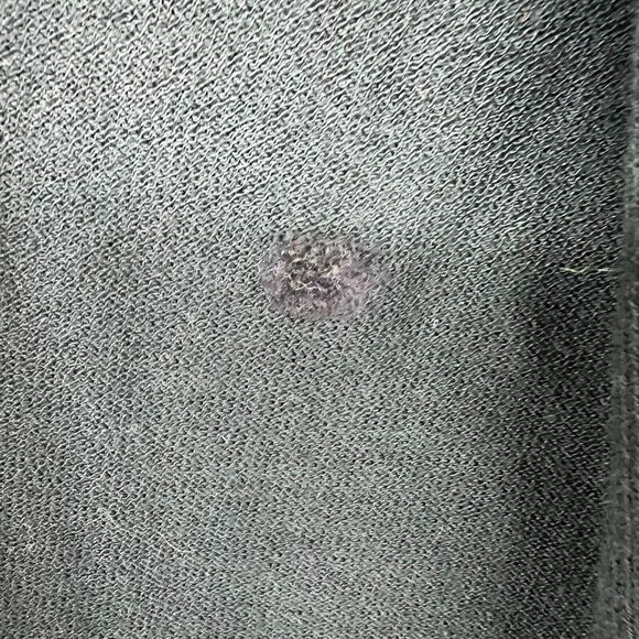 Heide Ost Sweater Women XL Navy Blue Extra Fine Merino Wool Open Front Cardigan - Picture 6 of 9